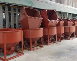Concrete Bucket 1) Normal Type: 1m, 0.75m, 0.5m 2) Sleep Type: 0.75m, 0.5m